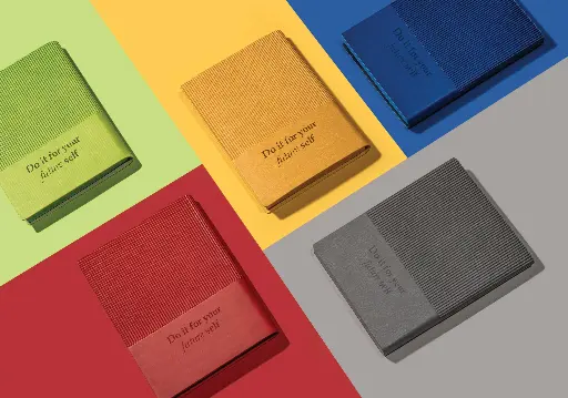 سررسید جلد رنگی کوچک (پیکولو)